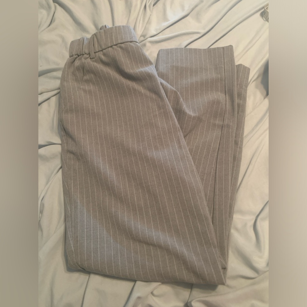ZARA BASIC STRIPED PANTS 13”-15.5” WAIST